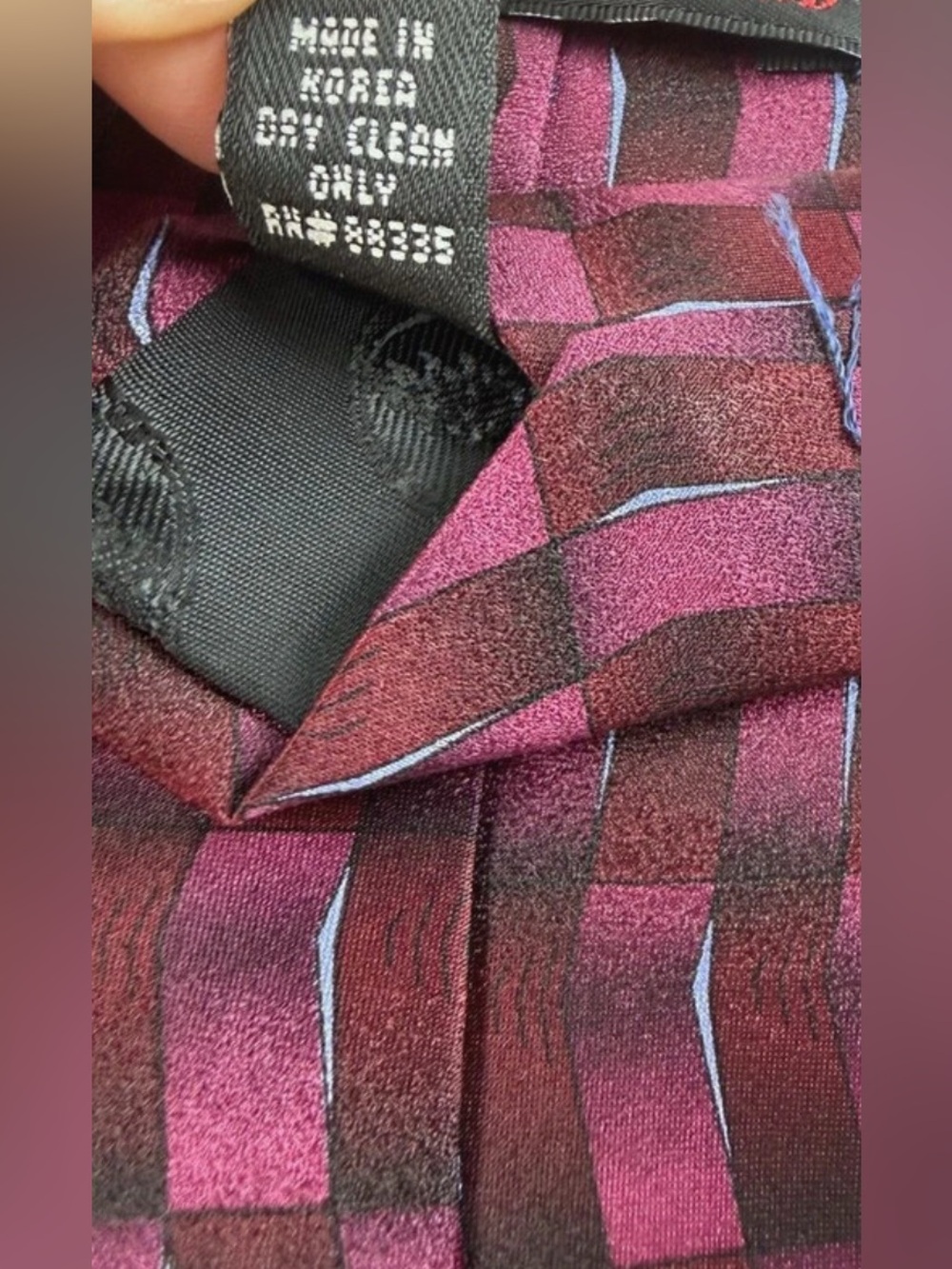 Grateful Dead Black Maroon Silk Tie Jahrhunderthal Hall 17th Set Necktie - Picture 7 of 9
